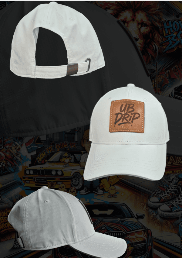 UB Drip White Cap