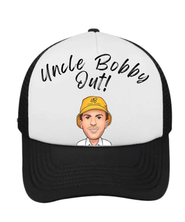 Uncle Bobby Out - Yellow Spottie Print